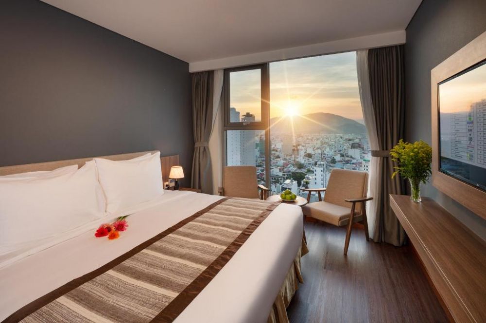 Deluxe City View/ Partial Sea View, Libra Hotel Nha Trang 4*