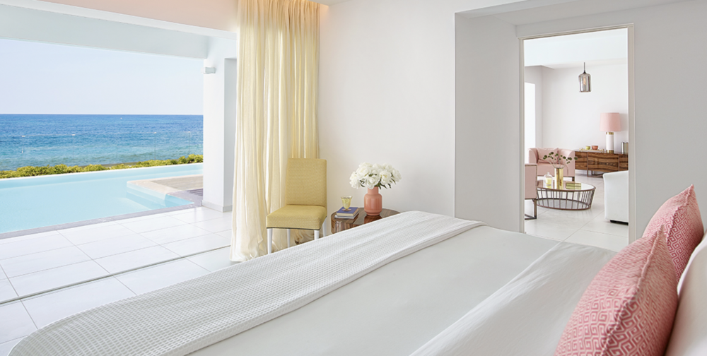 VILLA WHITE SEAFRONT WITH PRIVATE POOL, Grecotel Lux.Me White Palace 5*