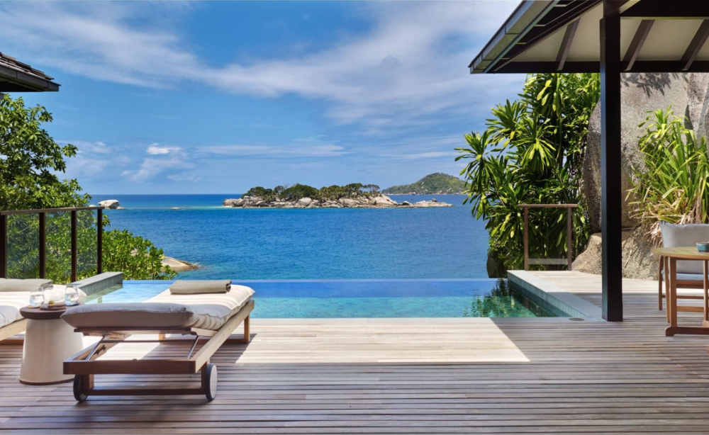 Oceanfront Pool Villa, Six Senses Zil Pasyon 5*