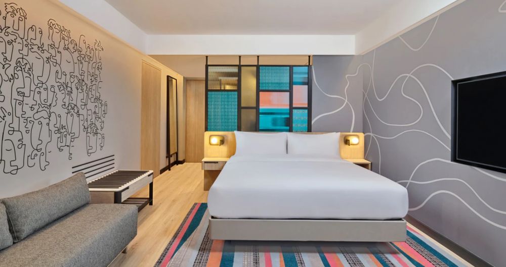 Aloft Room, Aloft Bali Kuta at Beachwalk 4*