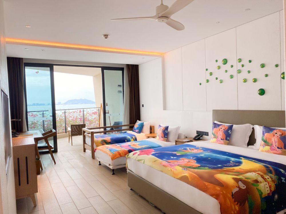 3-4 Person Panoramic Family Ocean View Room, Sanya Conifer Resort 5*