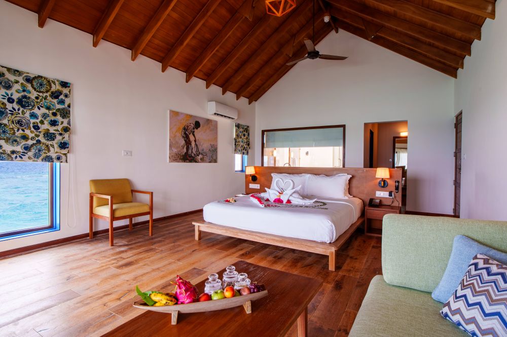 2Bedroom Water Villa Suite with Jacuzzi, Reethi Faru Resort 4*