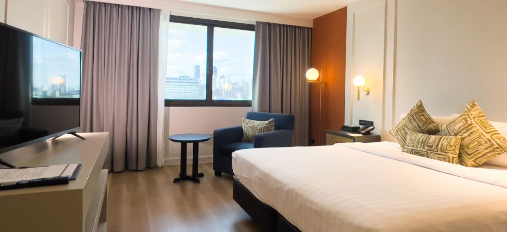 Deluxe Room, A-One Bangkok Hotel 4*