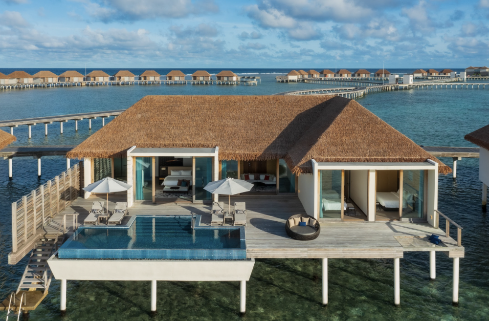 3 Bedroom Overwater Villa with Pool, Radisson Blu Maldives 5*