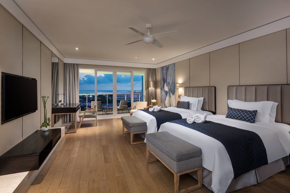 Deluxe Ocean view room, Wyndham Sanya Bay 5*