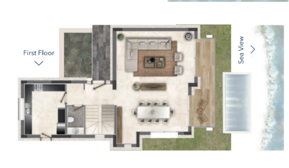 4 Bedroom Sea View Pool Villa, METT Hotel&Beach Resort Bodrum 5*