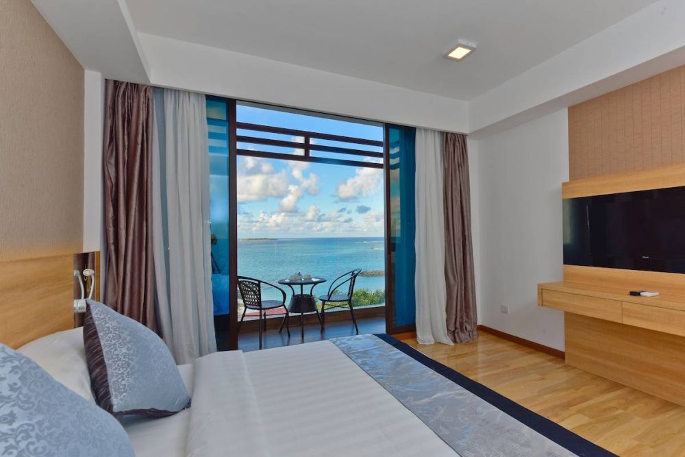 Deluxe Double Room with Balcony and Seaview, Arena Beach Hotel Maldives 