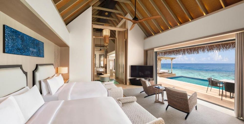 Overwater Villa with Pool, Waldorf Astoria Maldives Ithaafushi 5*