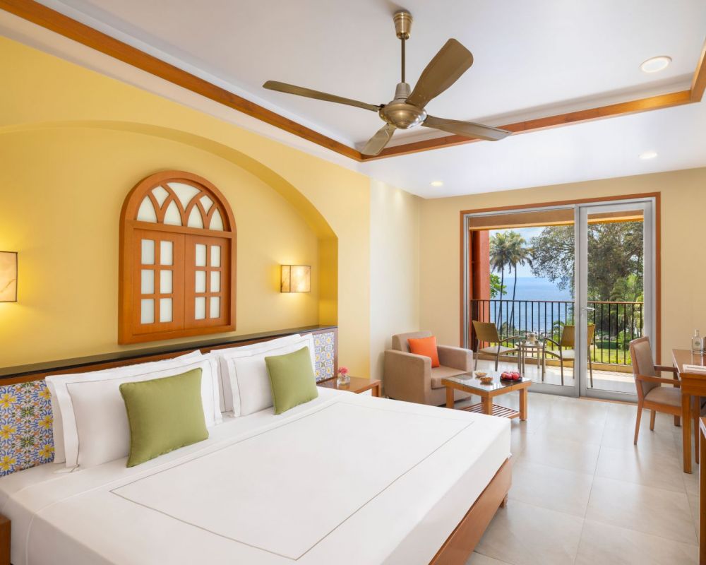 Luxury room Sea View (ex.Cidade Superior Room Sea View), Taj Cidade De Goa Heritage (ex.Cidade De Goa) 5*