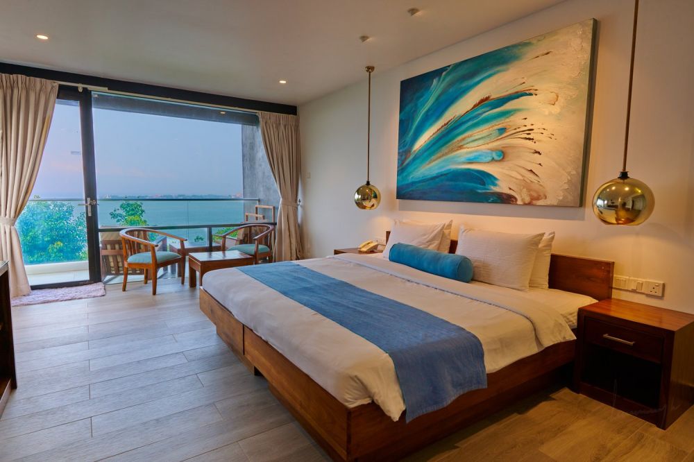 Twin Room with Partial Ocean View, Agnus Unawatuna 4*