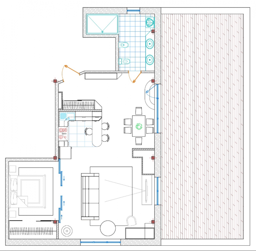 Люкс, City Stay Apart Hotel 