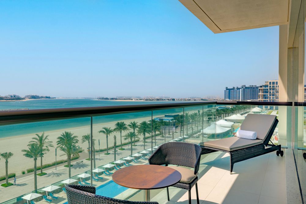 King One Bedroom Suite With Sea View-balcony, Hilton Dubai the Palm 4*