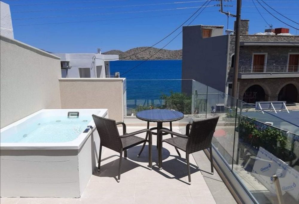 Junior Suite Sea View Outdoor Jacuzzi, Naiades Village Elounda 3*