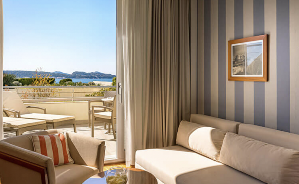 Room for 2+1/2+2 Seaview, Valamar Collection Dubrovnik President 5*