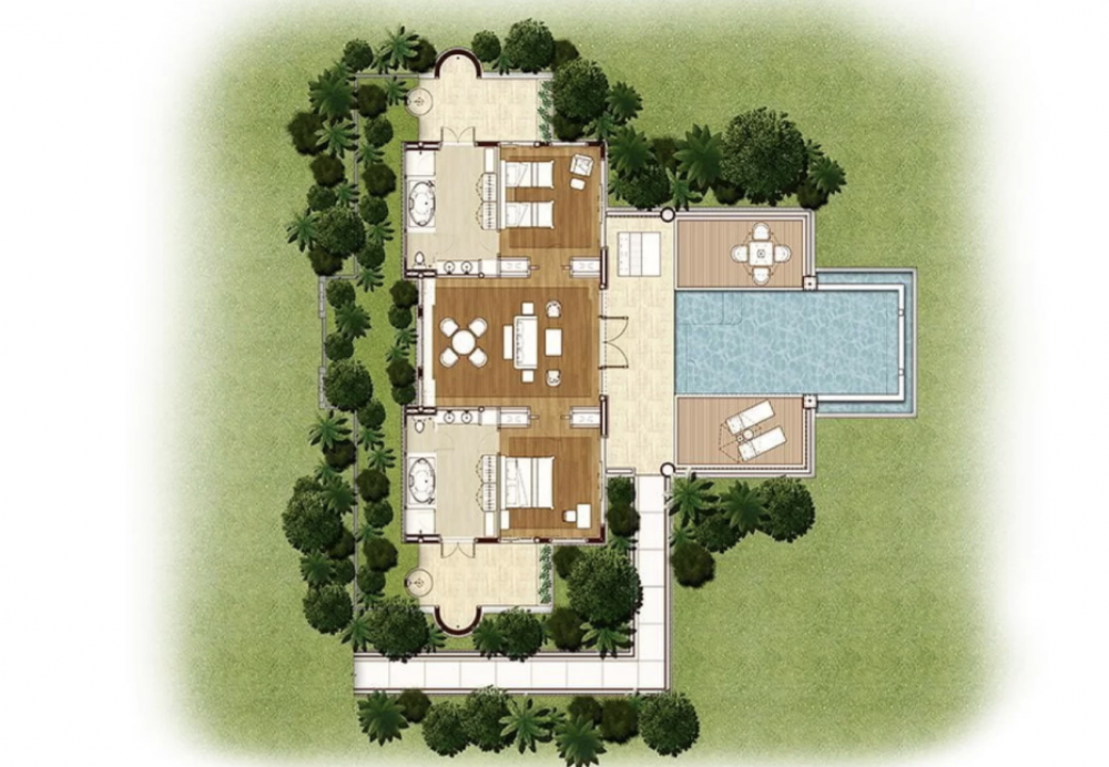 2-Bedroom Ocean Front Pool Villa, Trisara 5*