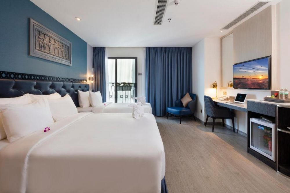 Classic Triple with Balcony, Erica Nha Trang Hotel 4*