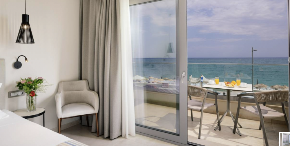 Superior double front sea view, Batis Hotel 3*