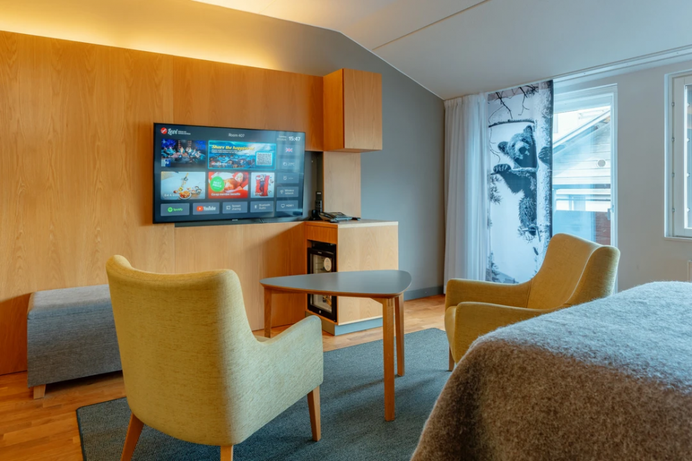 Superior Twin Rooms with own sauna and sofa bed, Break Sokos Hotel Levi 4*