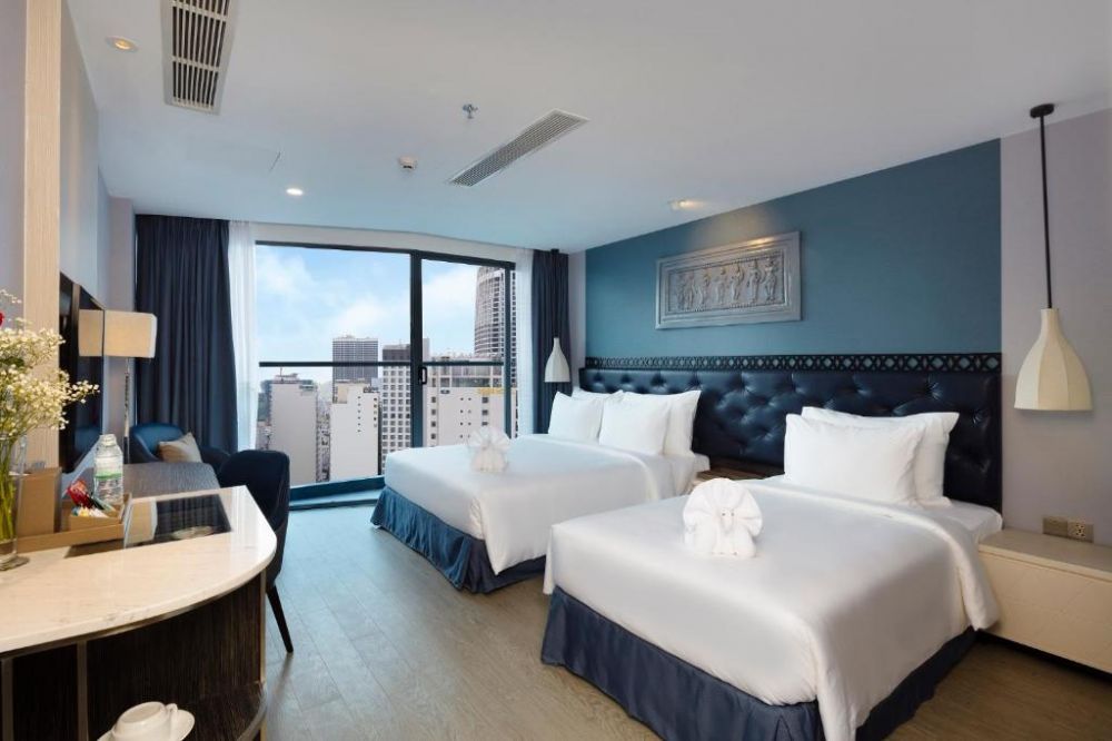 Grand Triple with Balcony, Erica Nha Trang Hotel 4*