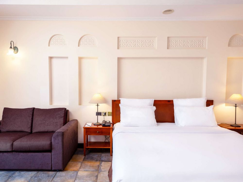 Superior Room with balcony Pool View/ Sea View/ Beach View, Novotel Al Dana Resort 4*