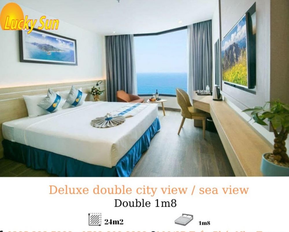 Deluxe City View/Sea View, Lucky Sun Hotel 4*