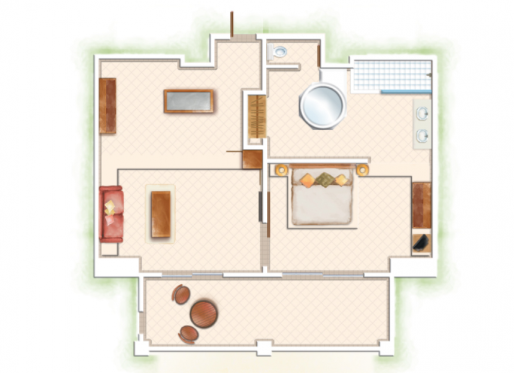 Senior Suite, Shandrani Beachcomber Resort & SPA 5*