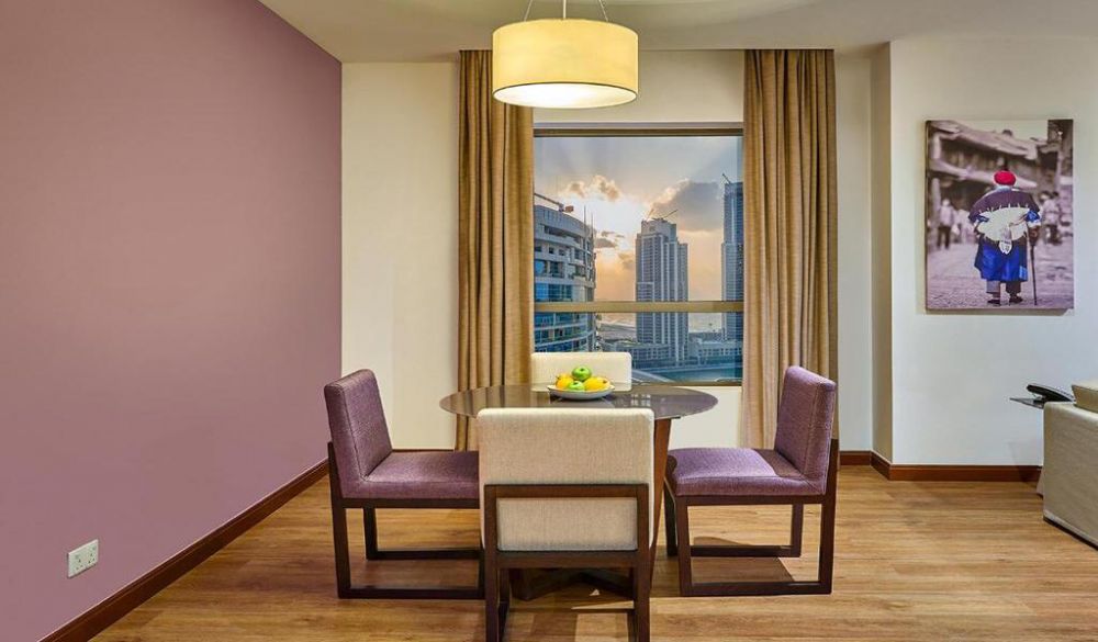 One bedroom King Suite City View, Ramada Hotel & Suites By Wyndham Jbr (ex. Hawthorn Suites) 4*
