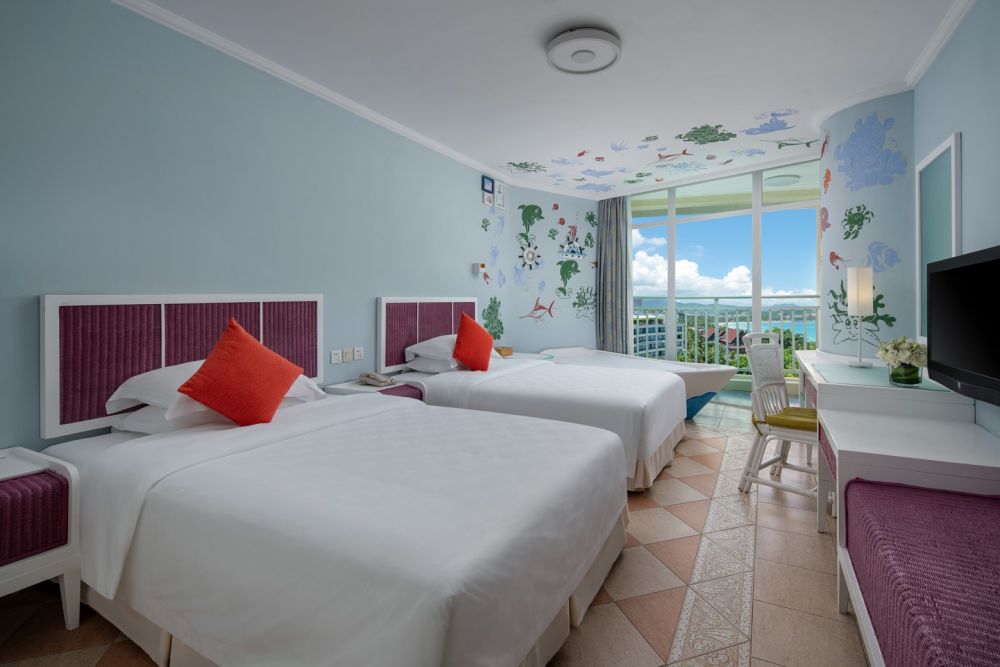 Deluxe Family Sea View Room, Sunshine Resort Intime Sanya 5*