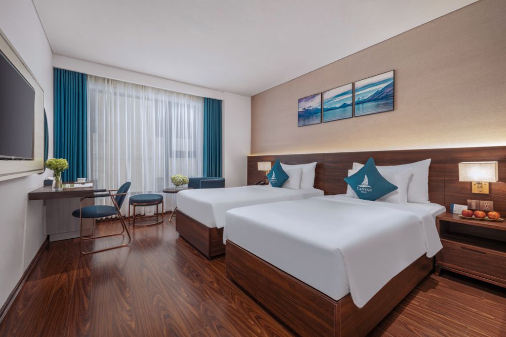 Grand Premier Twin, Canvas Danang Beach Hotel 4*