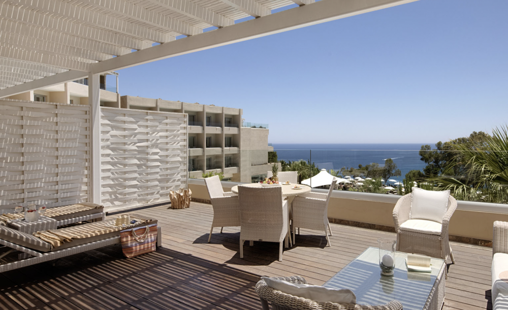 Terrace Suite Sea View, Grecian Park Hotel 5*