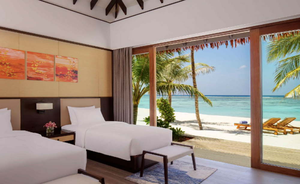 2 Bedroom Beach Suite Villa with Pool, Radisson Blu Maldives 5*