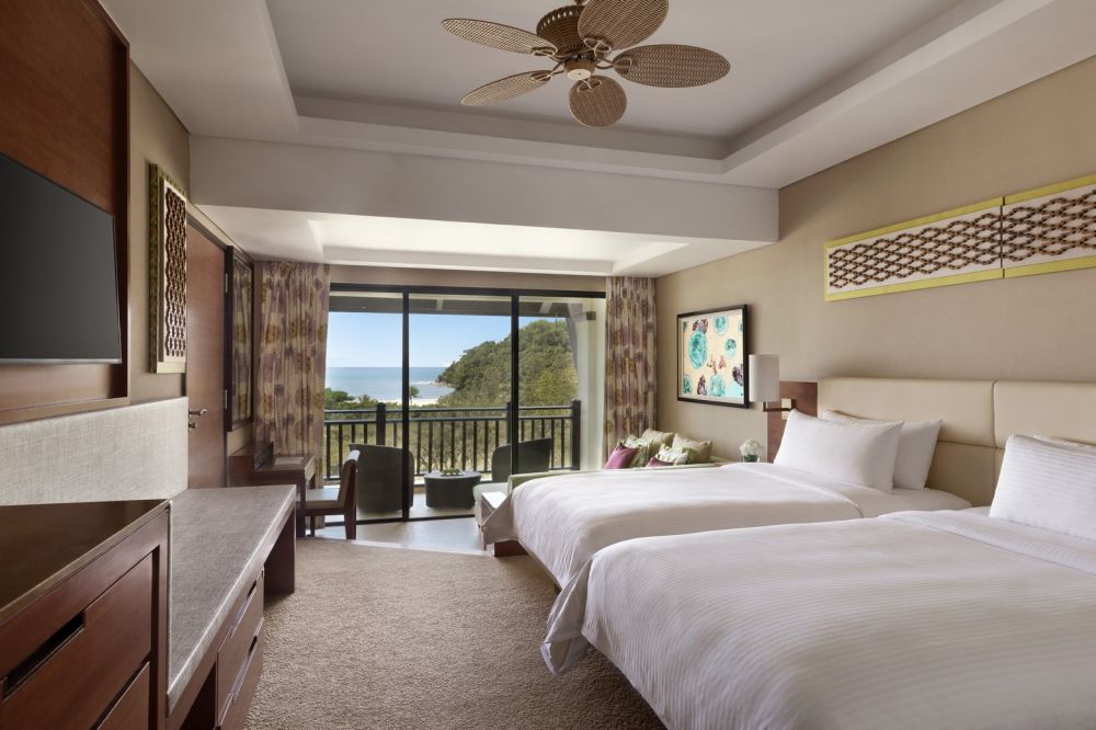 Garden Wing Deluxe Sea View, Shangri-La’s Rasa Ria Resort & Spa 5*