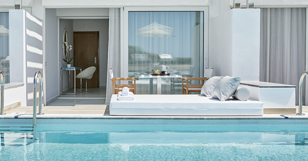 LUX ME SWIM-UP BUNGALOW SEA VIEW, Grecotel Lux.Me White Palace 5*