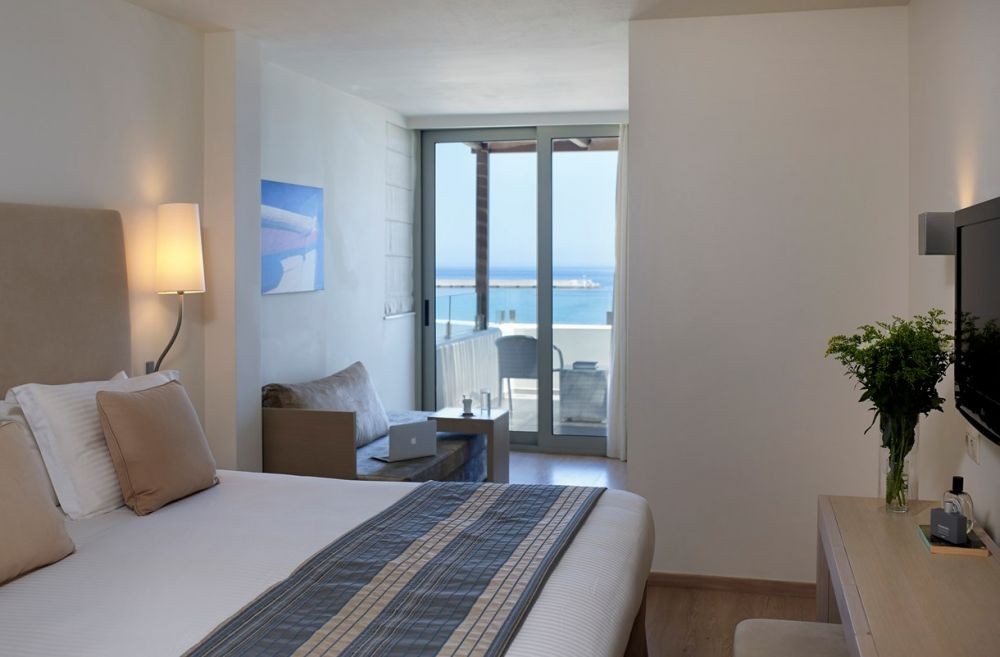 Deluxe Suite Front Sea View, Kriti Beach Hotel 5*