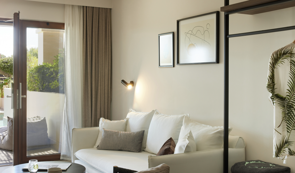 galaxy one-bedroom suite with private pool, Asterion Beach Hotel & Suites 5*