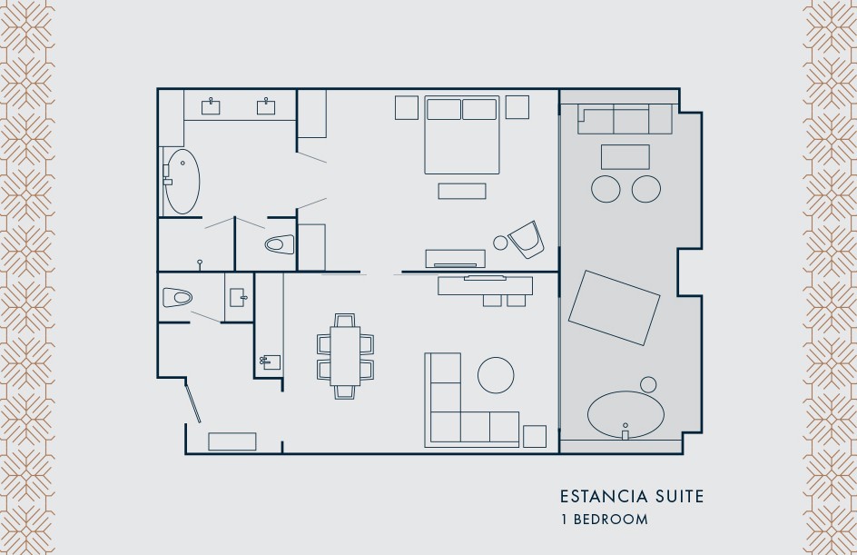 Estancia Suite 1 bedroom, UNICO 20°87° Hotel Riviera Maya | Adults Only 18+ 5*