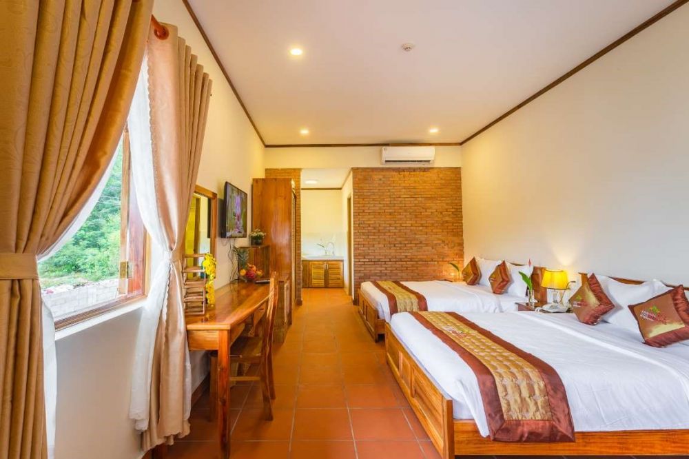 Trpl/Qdrpl Garden View Room, The Garden House Phu Quoc Resort 3*