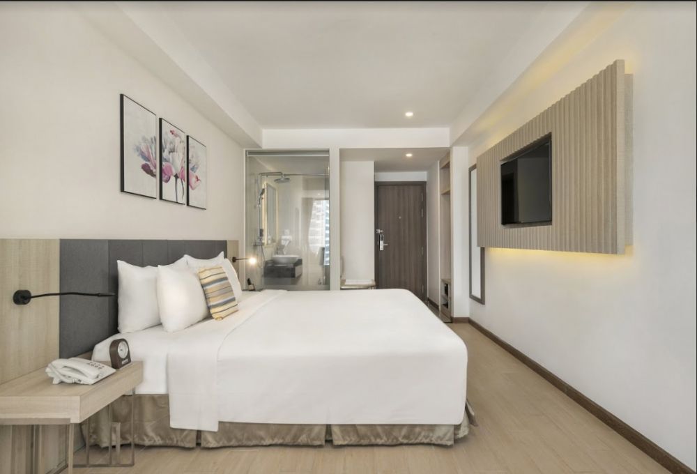 Deluxe CV/SV with Balcony, Atlantic Nha Trang Hotel 4*