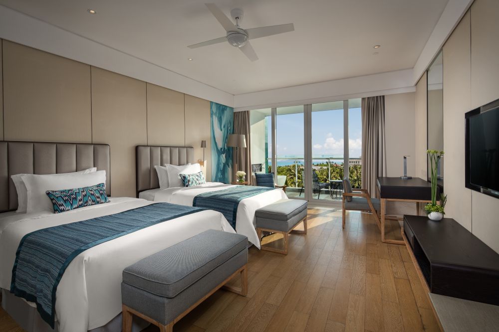 Deluxe Ocean view room, Wyndham Sanya Bay 5*