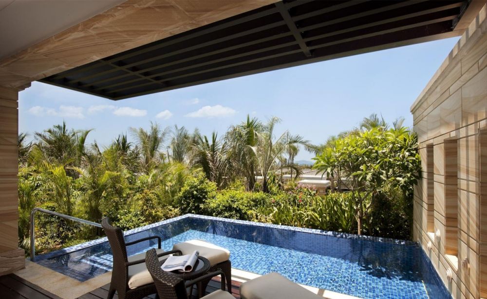 1 BDR Deluxe Plunge Pool Room, Sanya Haitang Bay Wanda Reign Villa Resort 5*