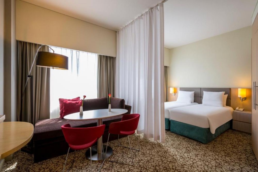 Suite Room, Novotel Suites Mall Avenue Dubai Hotel (ex. Novotel Suite MOE) 3*