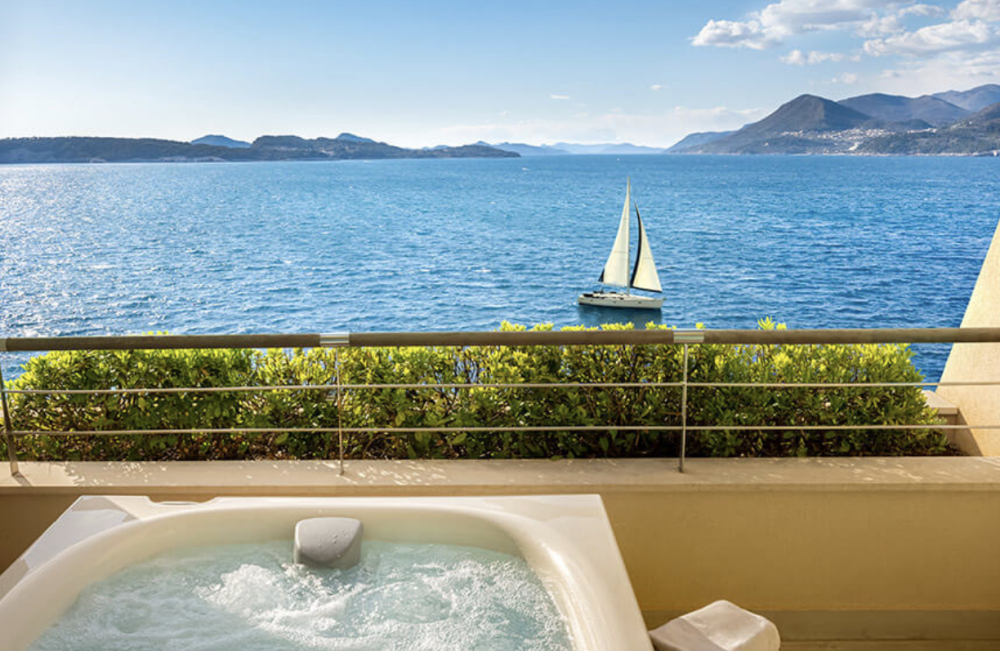 V Level Presidential Suite for 2+2 Seaview, Valamar Collection Dubrovnik President 5*