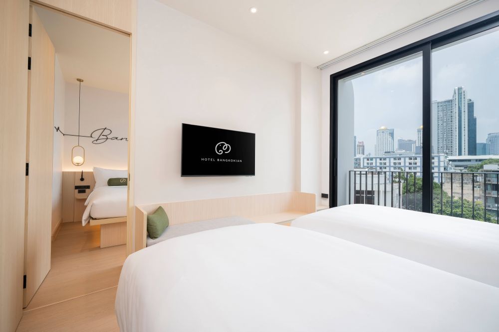 Family City View with Balcony, Hotel Bangkokian 2*