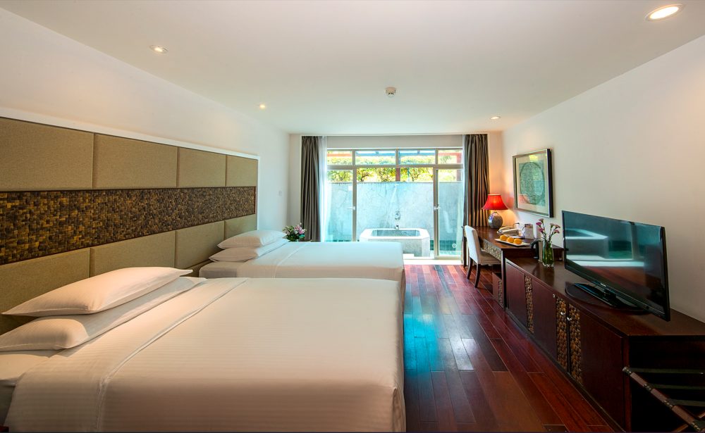 Classic twin room (ex.Town House Standard Room (balcony blocked by a wall)), Grand Mercure Sanya Yalong Bay (ex. Huayu Resort & Spa Yalong Bay Sanya) 5*