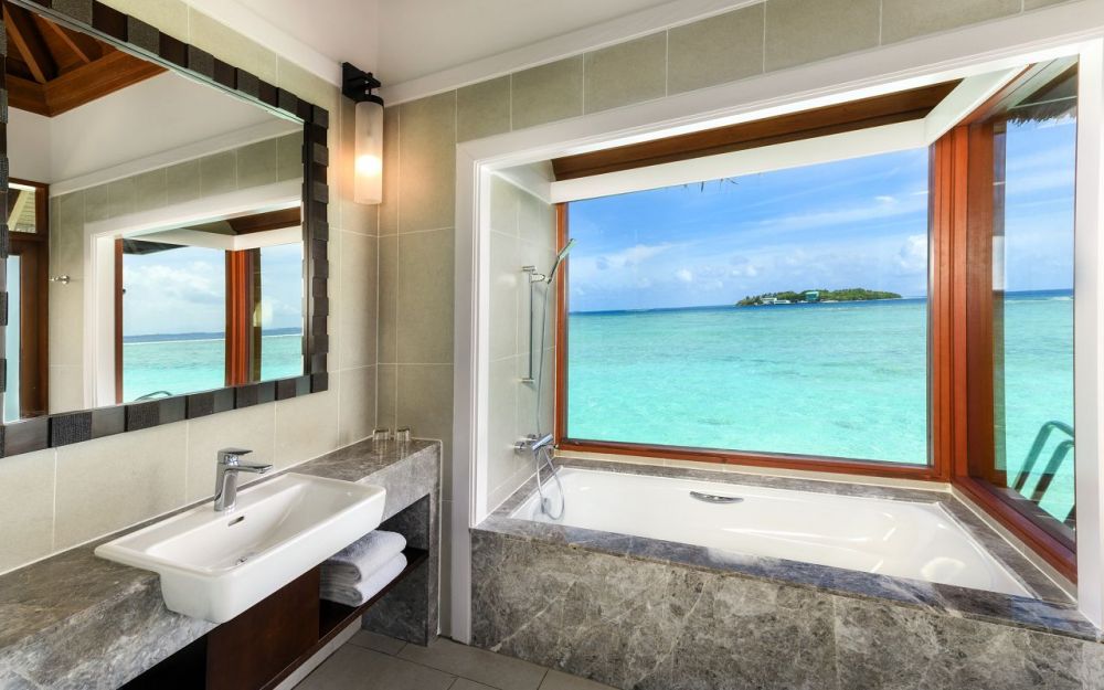 Water Bungalow with pool, Sheraton Maldives Full Moon Resort & Spa 5*