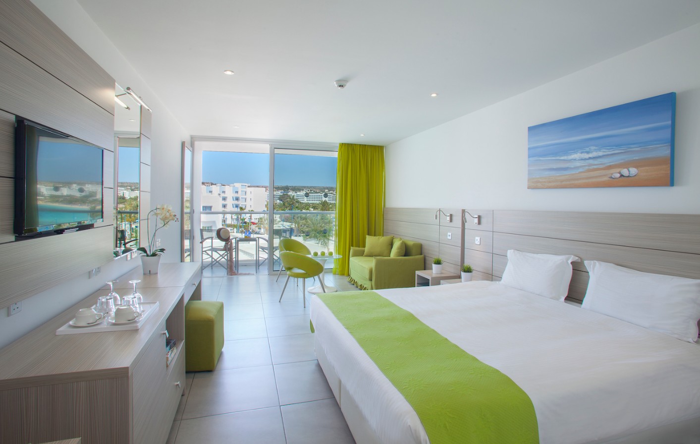 Junior Suite Pool View, Limanaki Beach Hotel & Suites 4*