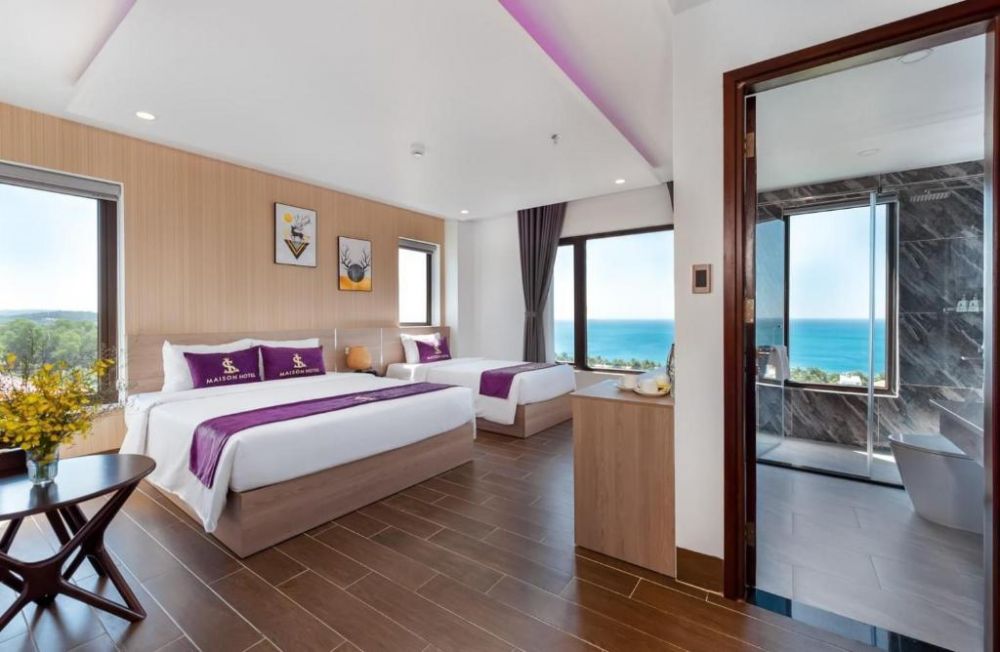 Deluxe Triple Ocean View, Maison Hotel Phu Quoc 3*