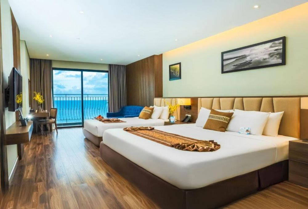 Executive Triple Ocean View with Balcony, Vipol Mui Ne Hotel & Spa 4*