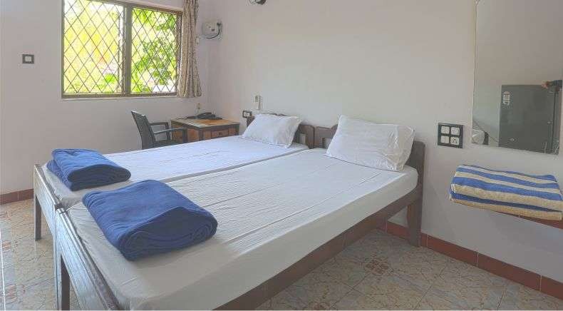 Standard A/C, Anjuna Beach Resort 2*