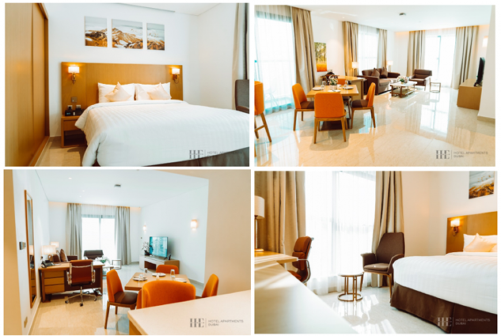 Deluxe 2 Bedroom Apartment, HE Hotel Apartments By Gewan 5*